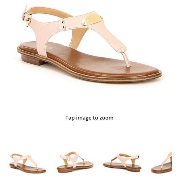 Michael Kors Plate Sandal (nude) - Picture 1 of 3
